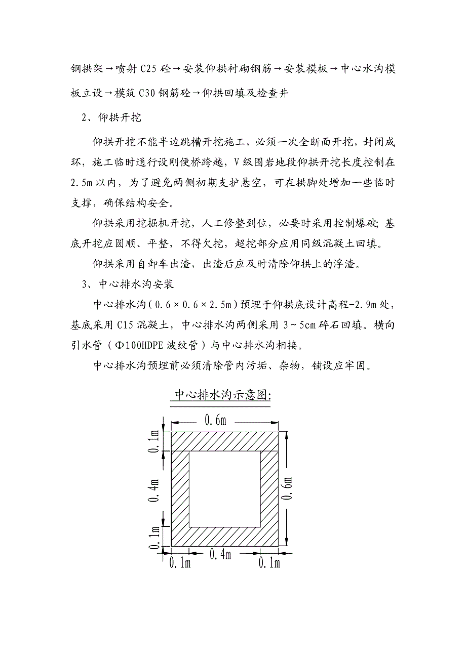 甘肃某高速公路隧道仰拱施工方案.doc_第2页