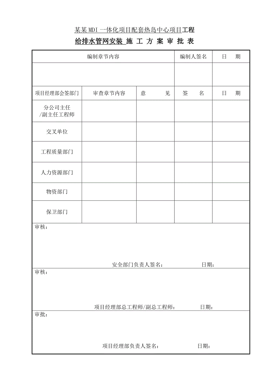 重庆某化工工业项目给排水管网安装工程施工方案.doc_第2页