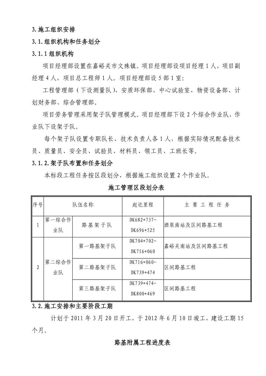 甘肃省某铁路段路基防护工程及排水工程施工组织设计.doc_第2页