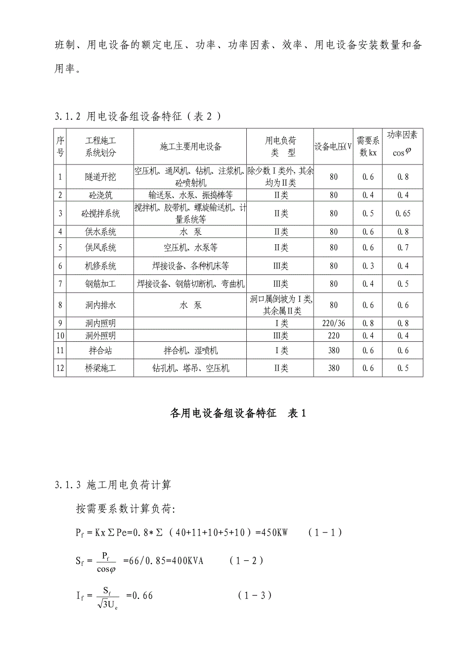 甘肃某铁路客运专线隧道施工临时用电方案.doc_第3页