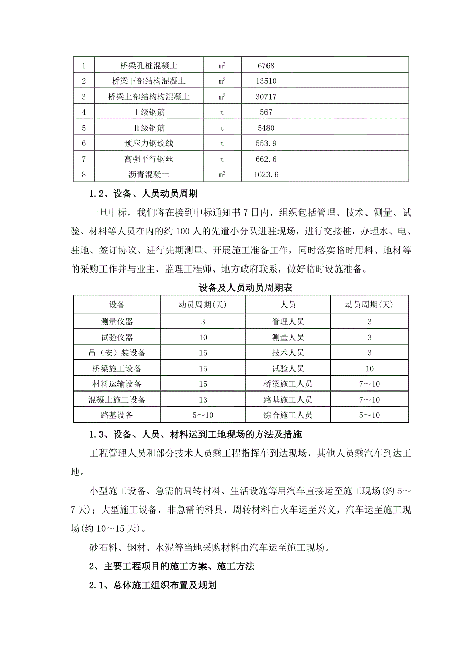 高速公路某大桥施工组织设计.doc_第2页