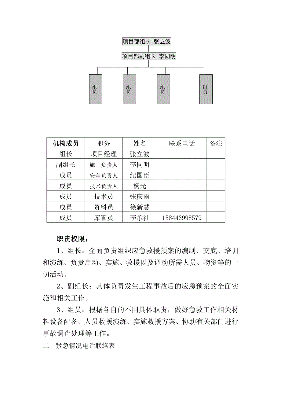 事故救援应急专项施工预案.doc_第3页