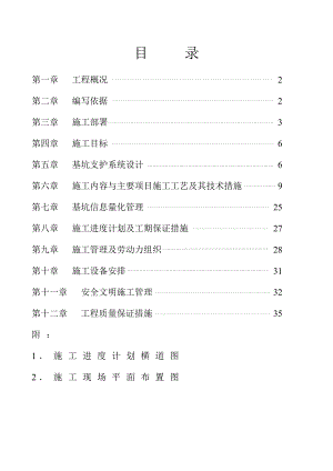 亚运村4区项目基坑工程施工方案.doc