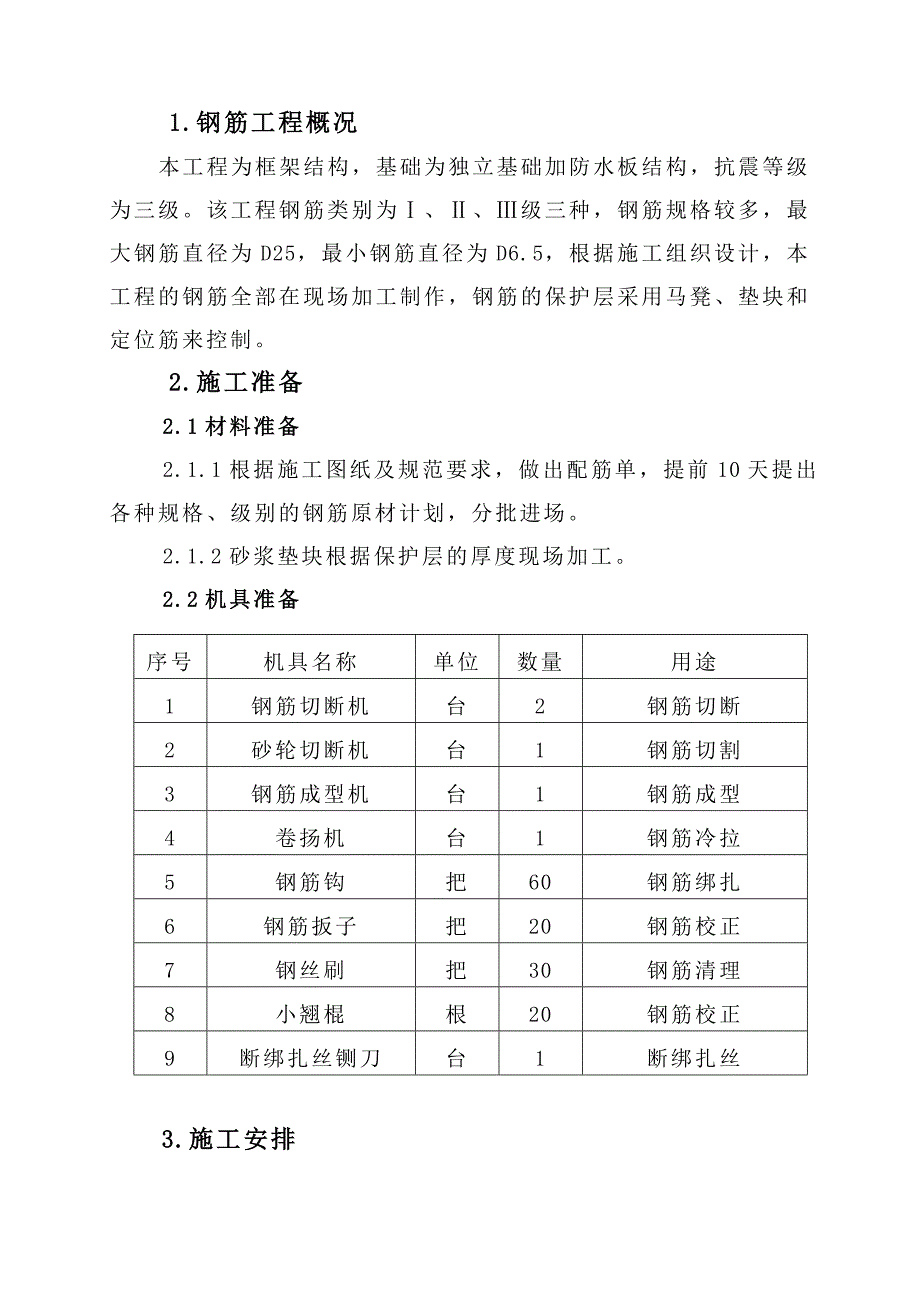 供水水质检测中心钢筋施工方案.doc_第2页