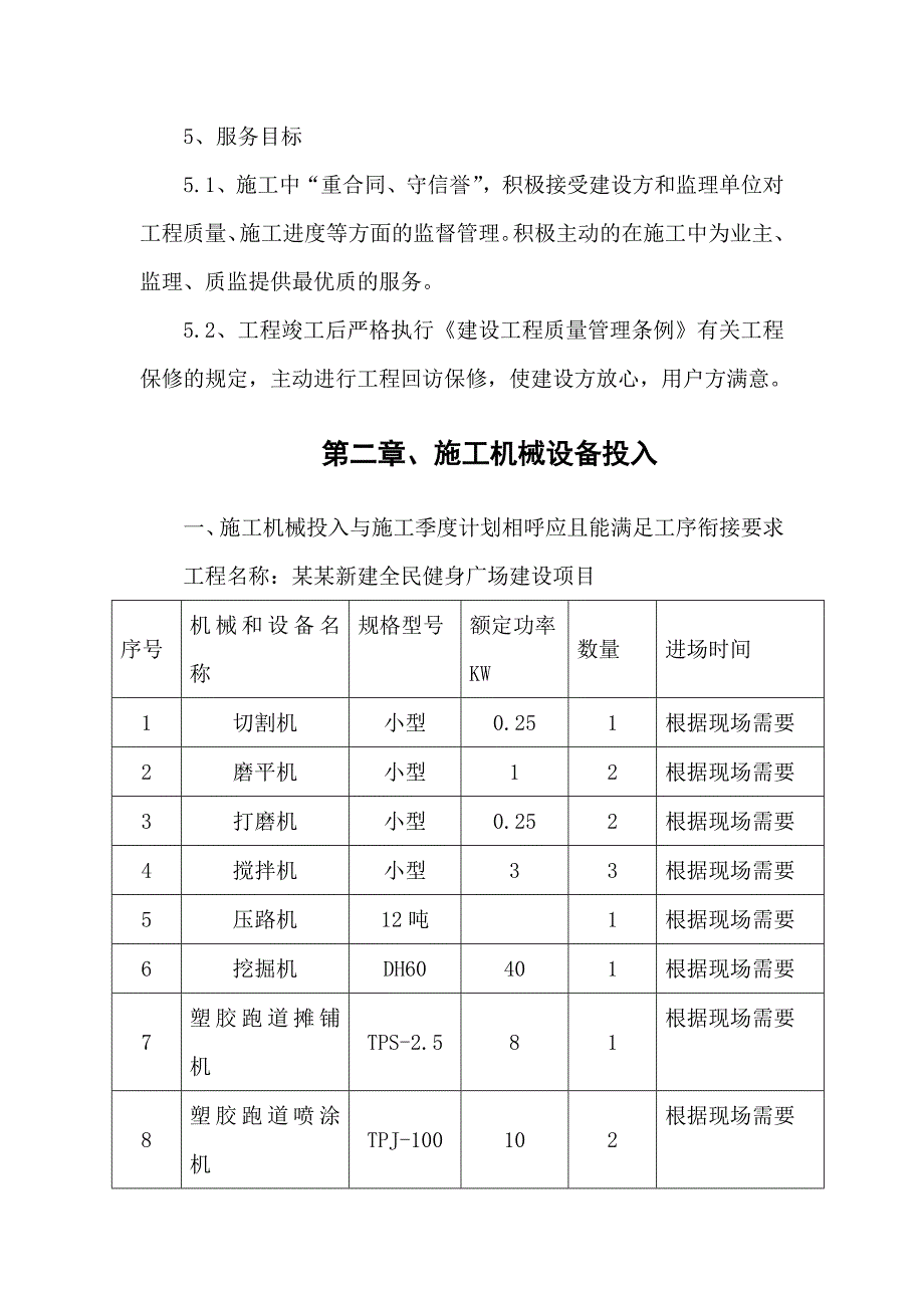 健身广场项目施工组织设计.doc_第3页