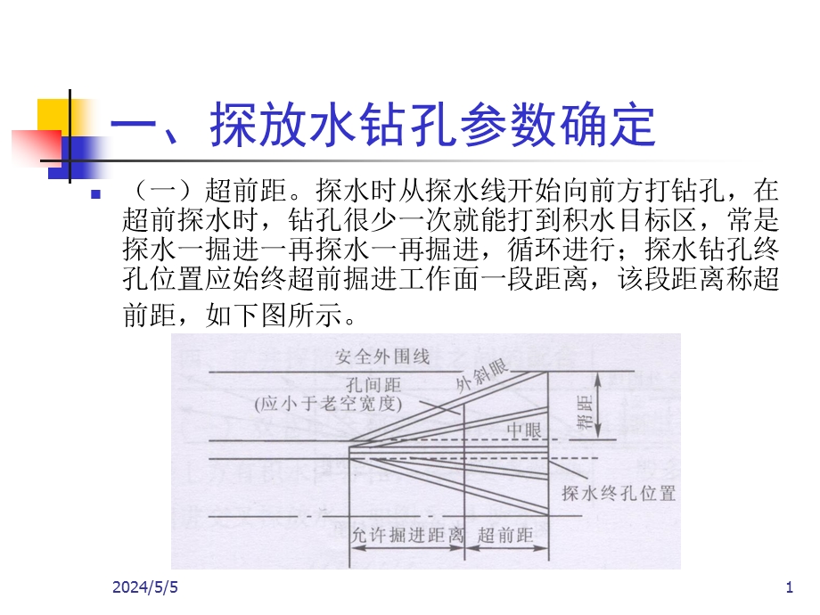 井下探放水钻孔布置.ppt_第1页