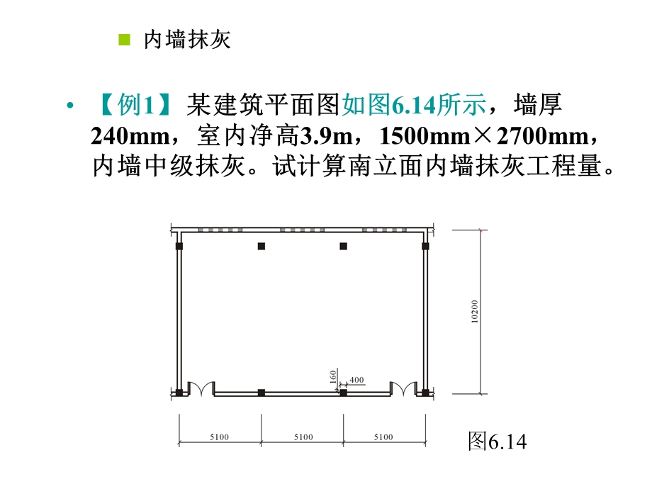 [建筑]墙柱面工程量计算实例.ppt_第1页