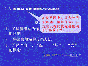 36编组站布置图型.ppt