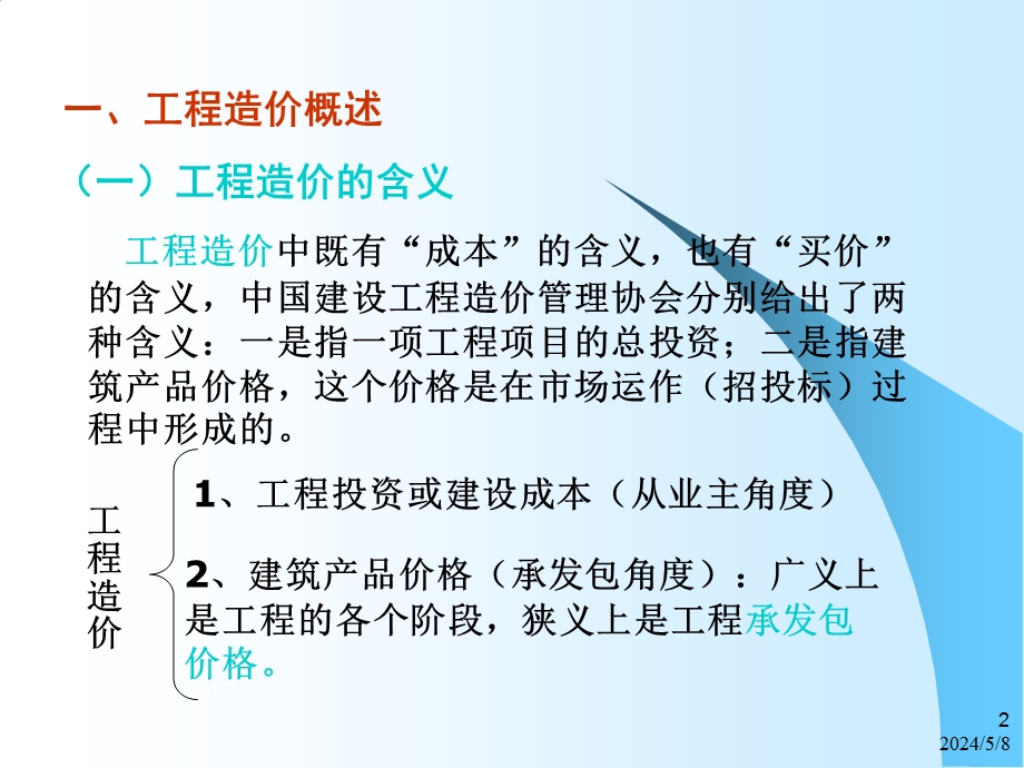 建筑工程造价管理教学PPT.ppt_第2页