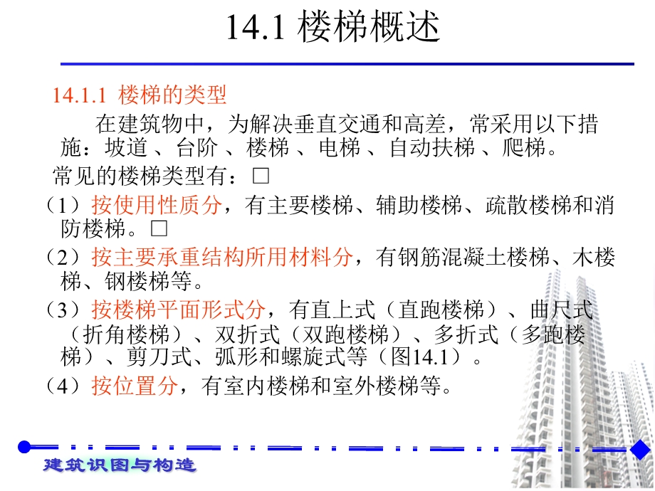 建筑识图与构造教学PPT楼梯.ppt_第3页