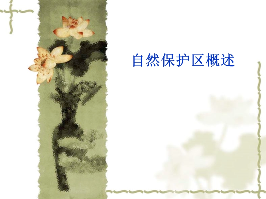 自然保护区概述.ppt_第1页