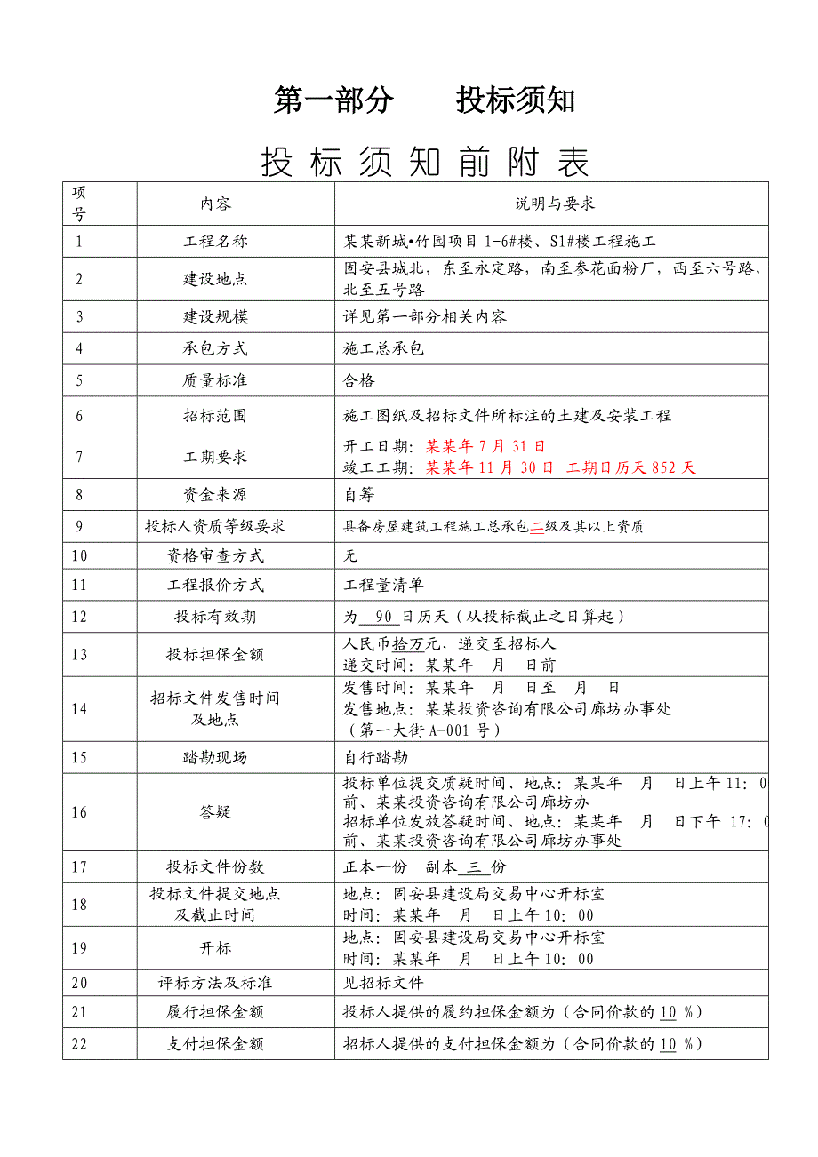 孔雀新城竹园项目16#楼、S1#楼工程施工 招标文件.doc_第3页