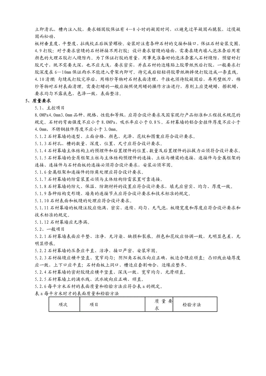 室外干挂石材施工技术交底.doc_第2页