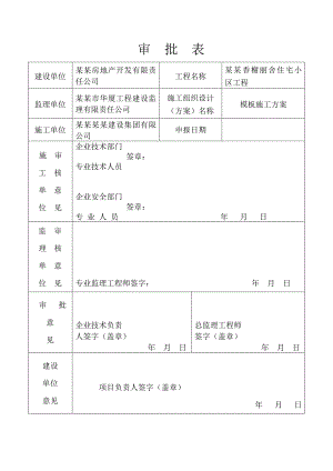 小区六层砖混结构住宅楼模板支架专项施工方案#内蒙古#含计算书.doc