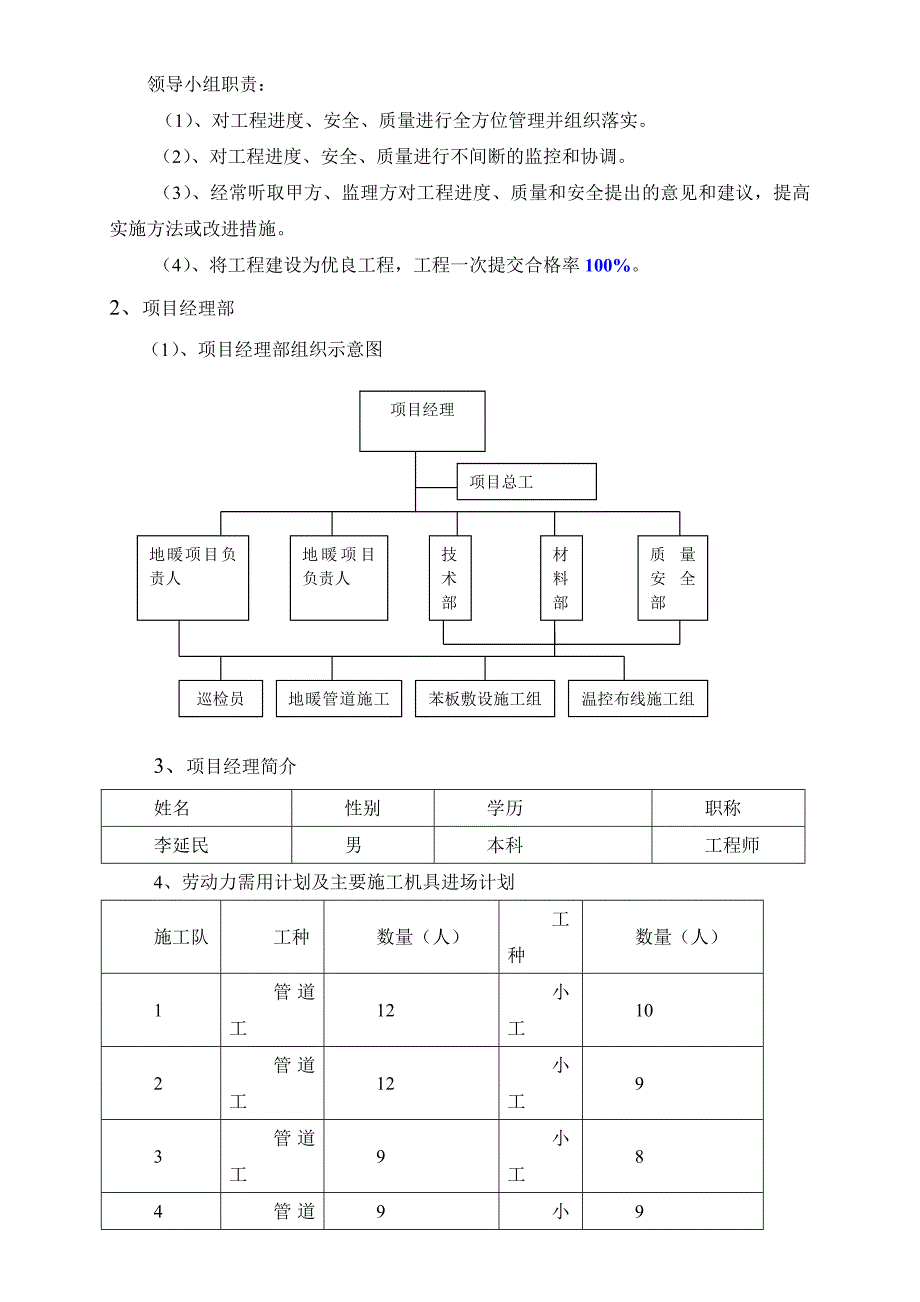 室内地板采暖工程施工组织技术方案.doc_第3页