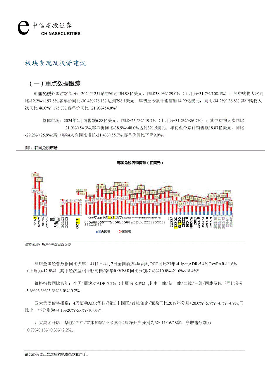 【旅游文旅报告】社会服务行业：3月出口高基数下整体稳健持续关注高分红企业及旅游需求强韧性-240415-中信建投.docx_第3页