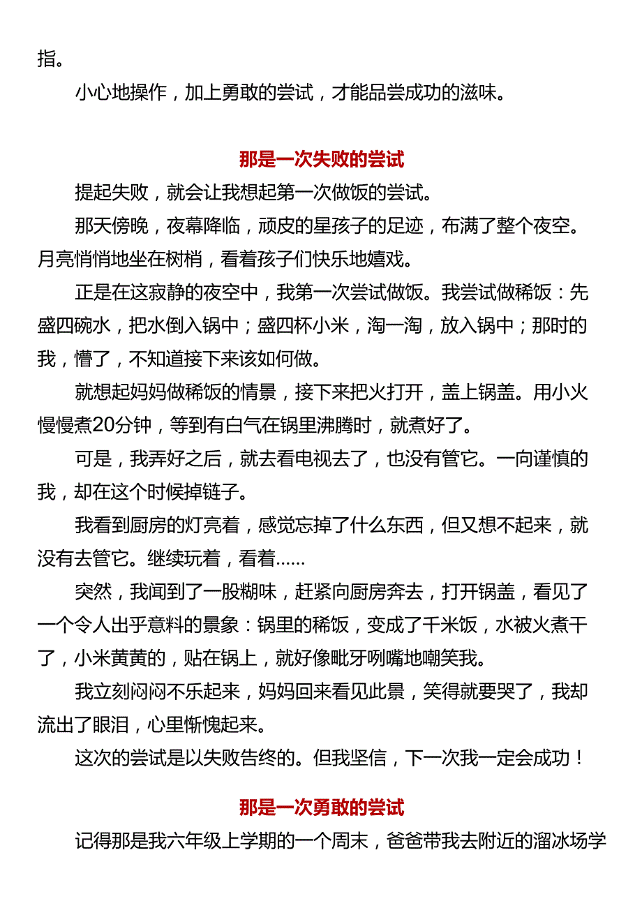 【小升初写作范文】 《那是一次___的尝试》.docx_第2页