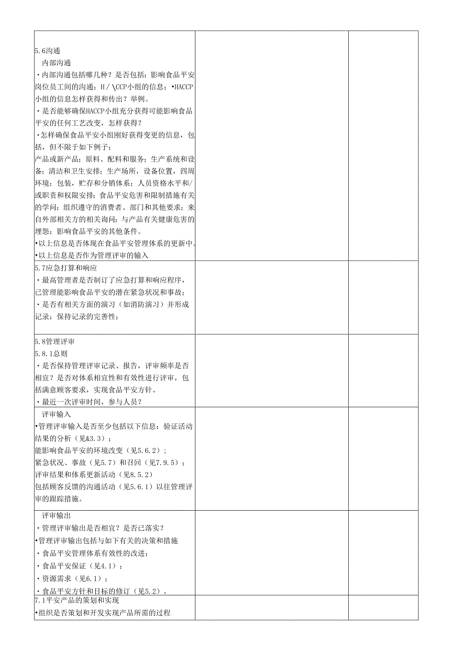 07-品保部ISO22000检查表.docx_第2页