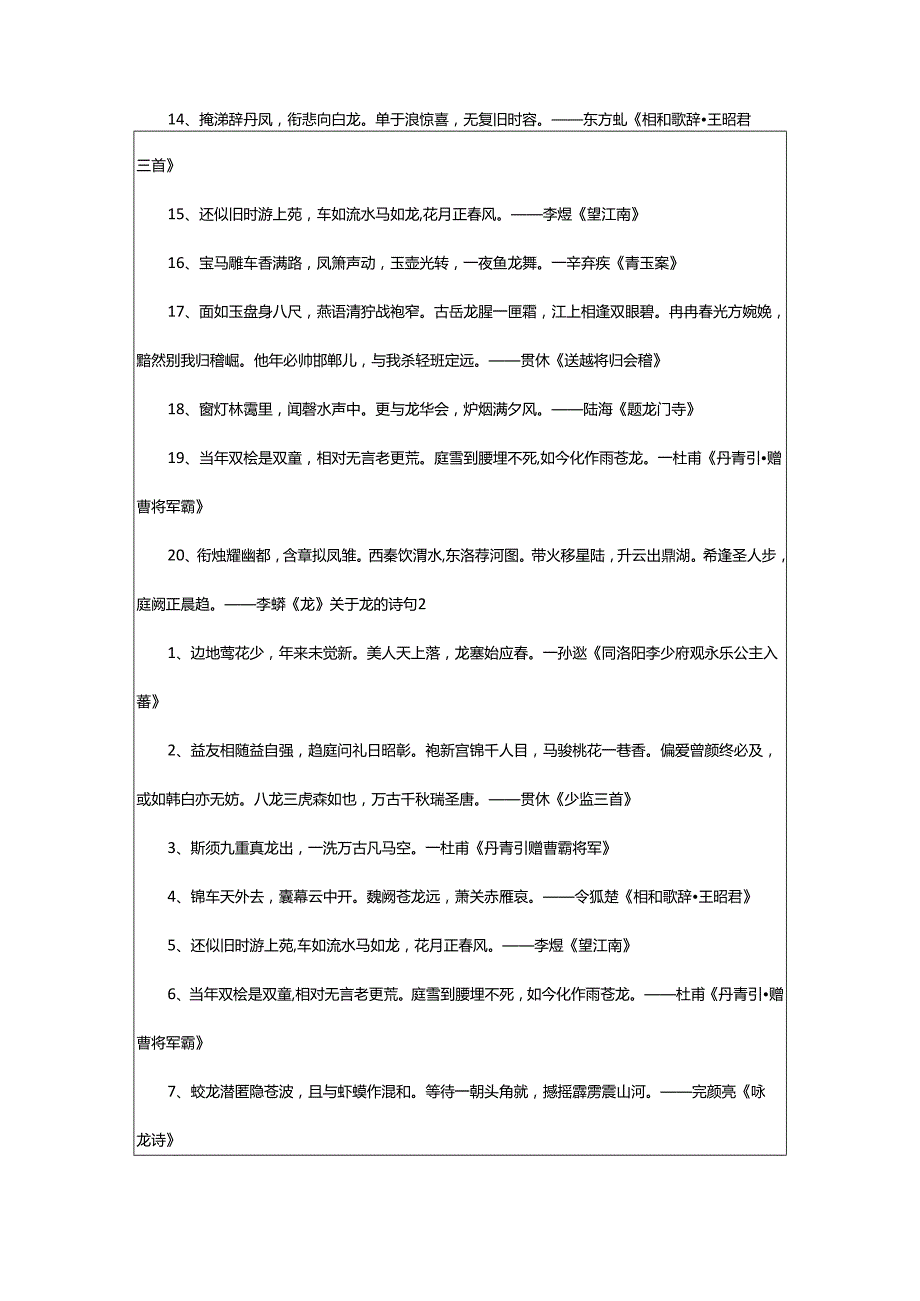 2024年龙的诗句.docx_第2页