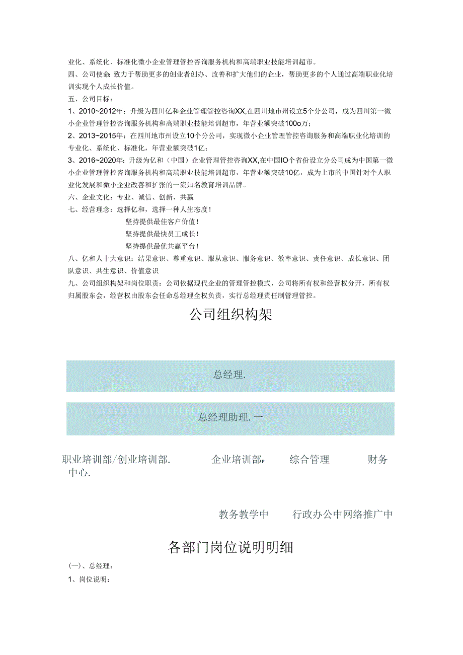 X职业培训学校管理手册范本.docx_第3页