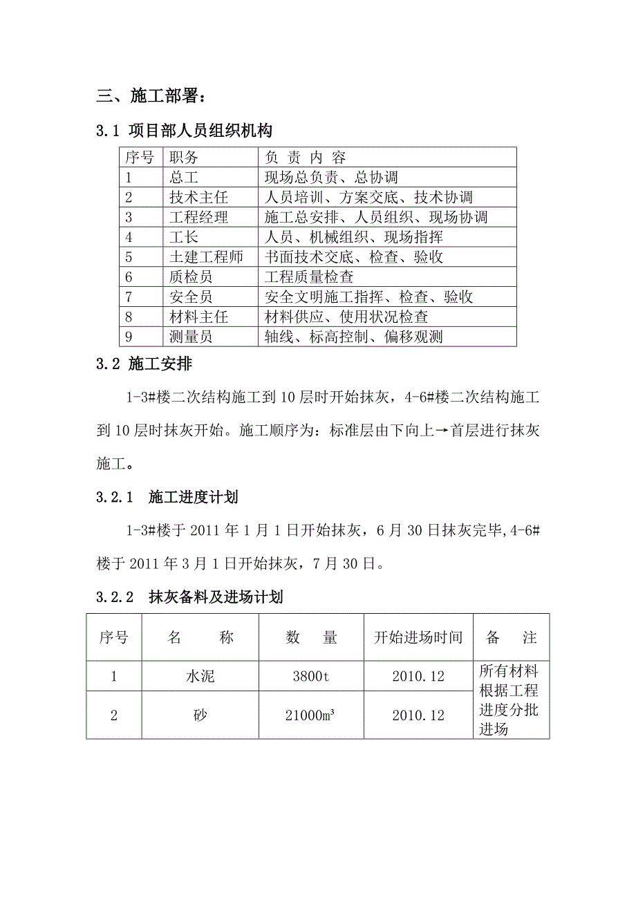 幼儿园抹灰施工方案#江西.doc_第3页