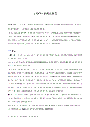 专题01 图表类主观题（答案版）.docx