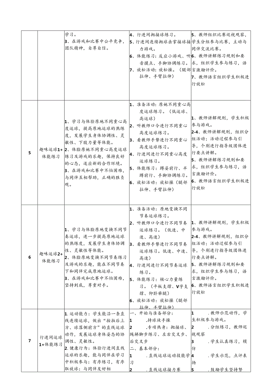 体育与健康3年级篮球大单元教学设计20课时教案.docx_第3页