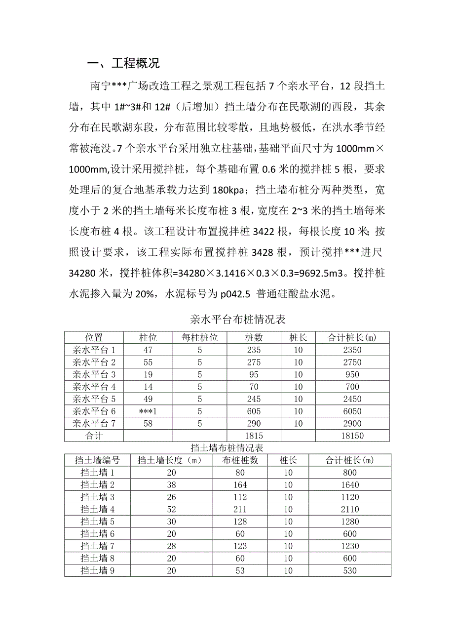 广西广场综合改造深层搅拌桩施工方案.doc_第3页