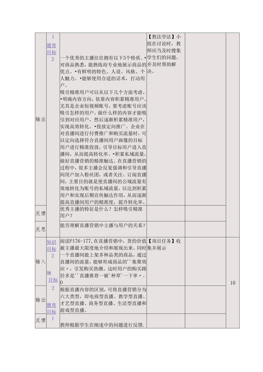 《新媒体营销与运营 （慕课版）》 教案 （32）直播篇直播营销的必备元素.docx_第3页