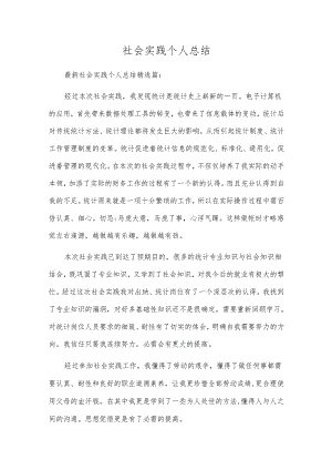 社会实践个人总结.docx