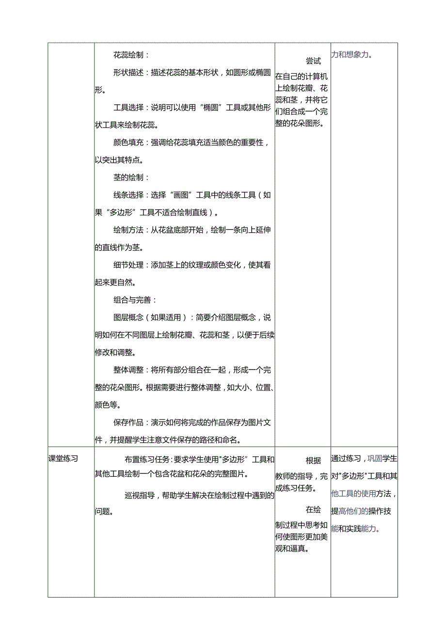 第13课 画多边形 教案7 三上信息科技黔教版.docx_第3页