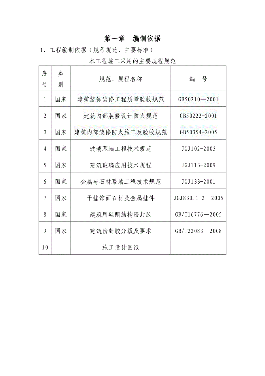 山东多层框架教学楼及报告厅幕墙施工方案(石材,玻璃).doc_第2页