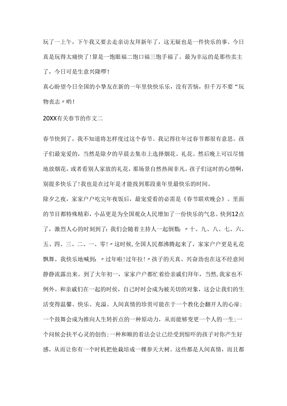 20xx春节快乐作文600字5篇.docx_第2页