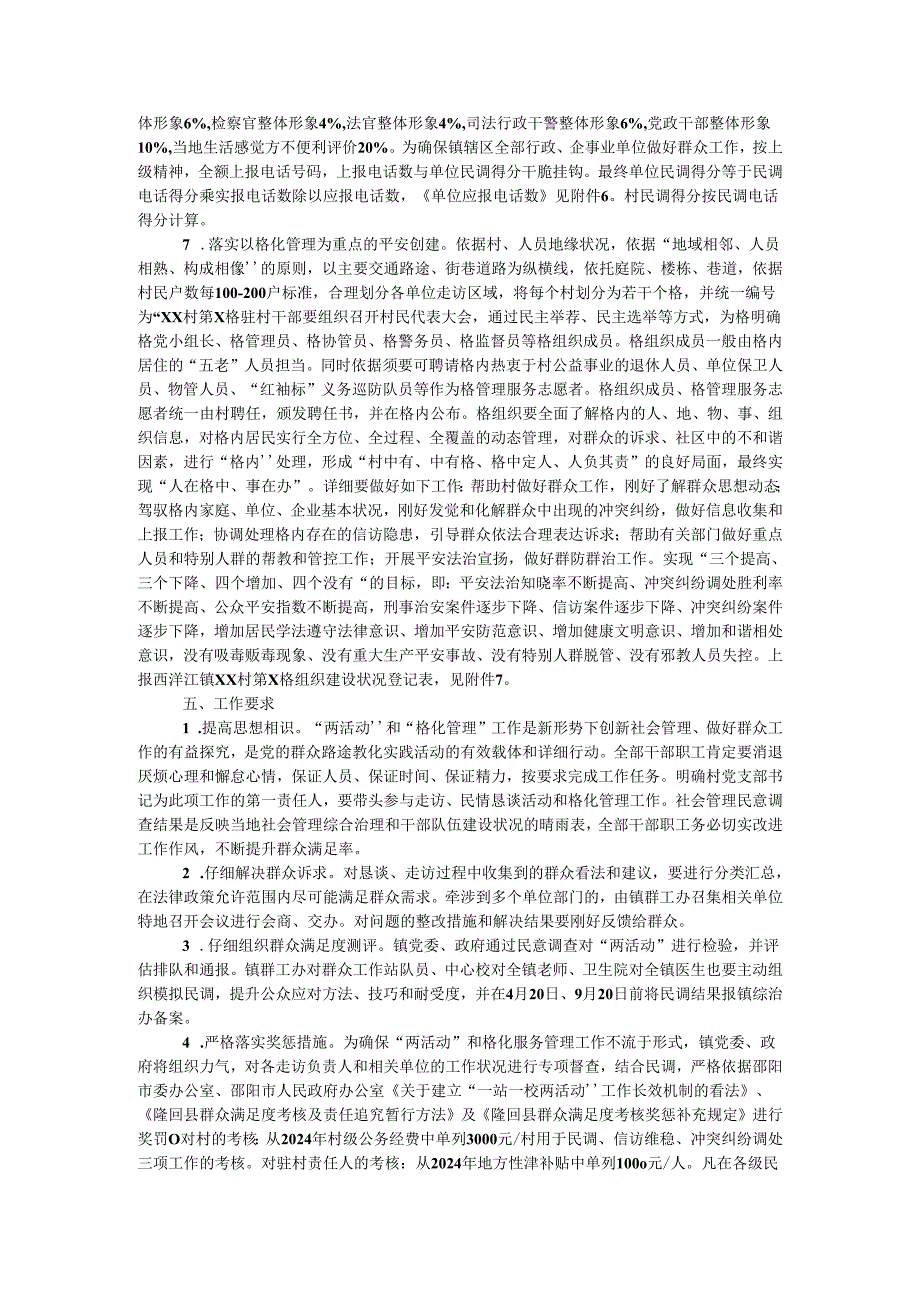 西洋江镇2024年社情民意大走访活动工作方案.docx_第2页