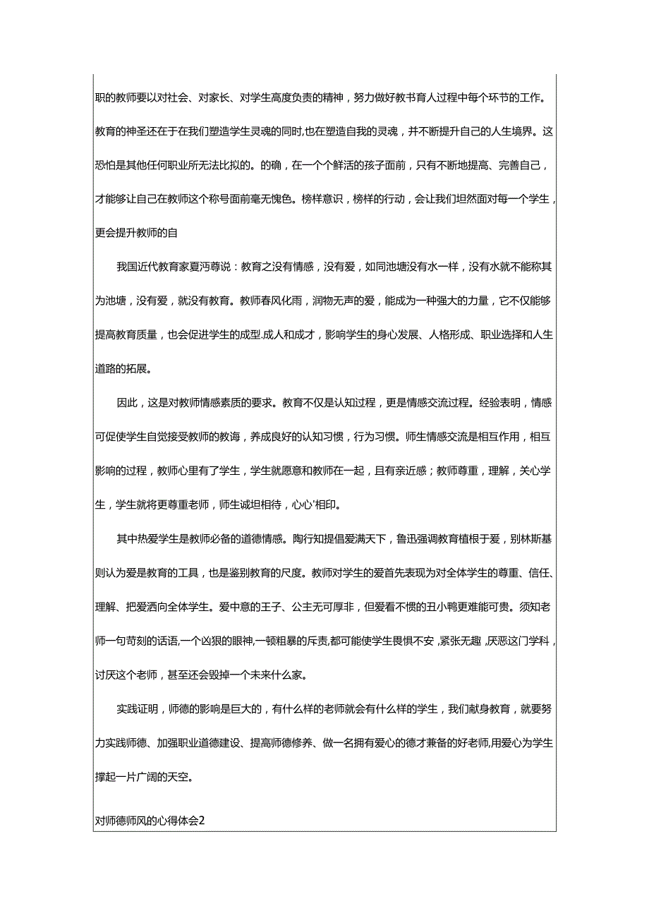 2024年对师德师风的心得体会.docx_第3页