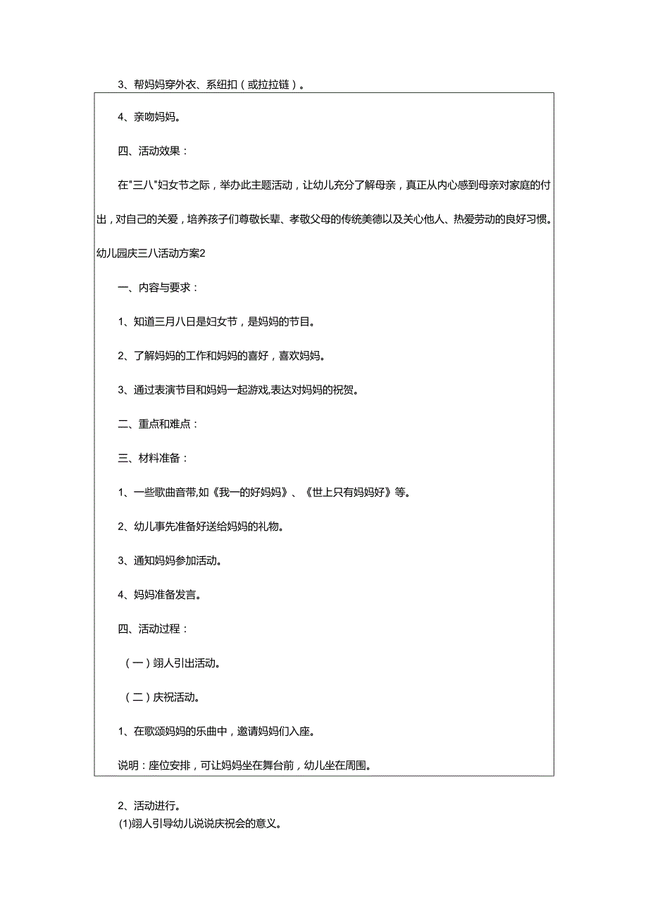 2024年幼儿园庆三八活动方案.docx_第2页