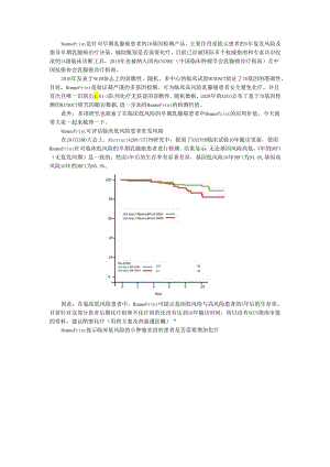 MammaPrint在临床低风险的早期乳腺癌患者中的应用价值.docx