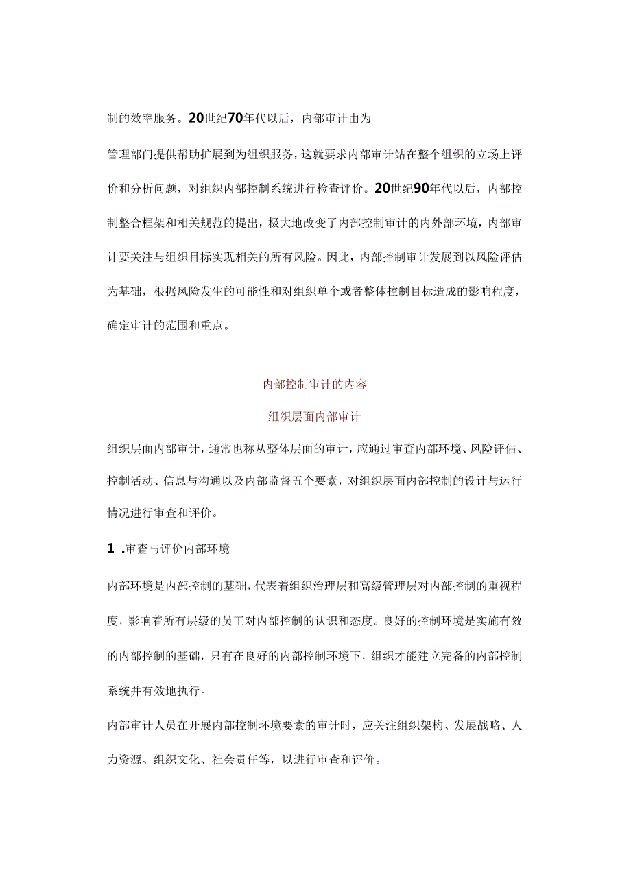 内部控制审计的重点内容及审计方法.docx_第2页