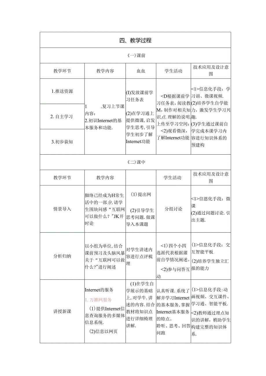 计算机网络技术基础教程 教案-教学设计 单元5.2 Internet功能.docx_第3页