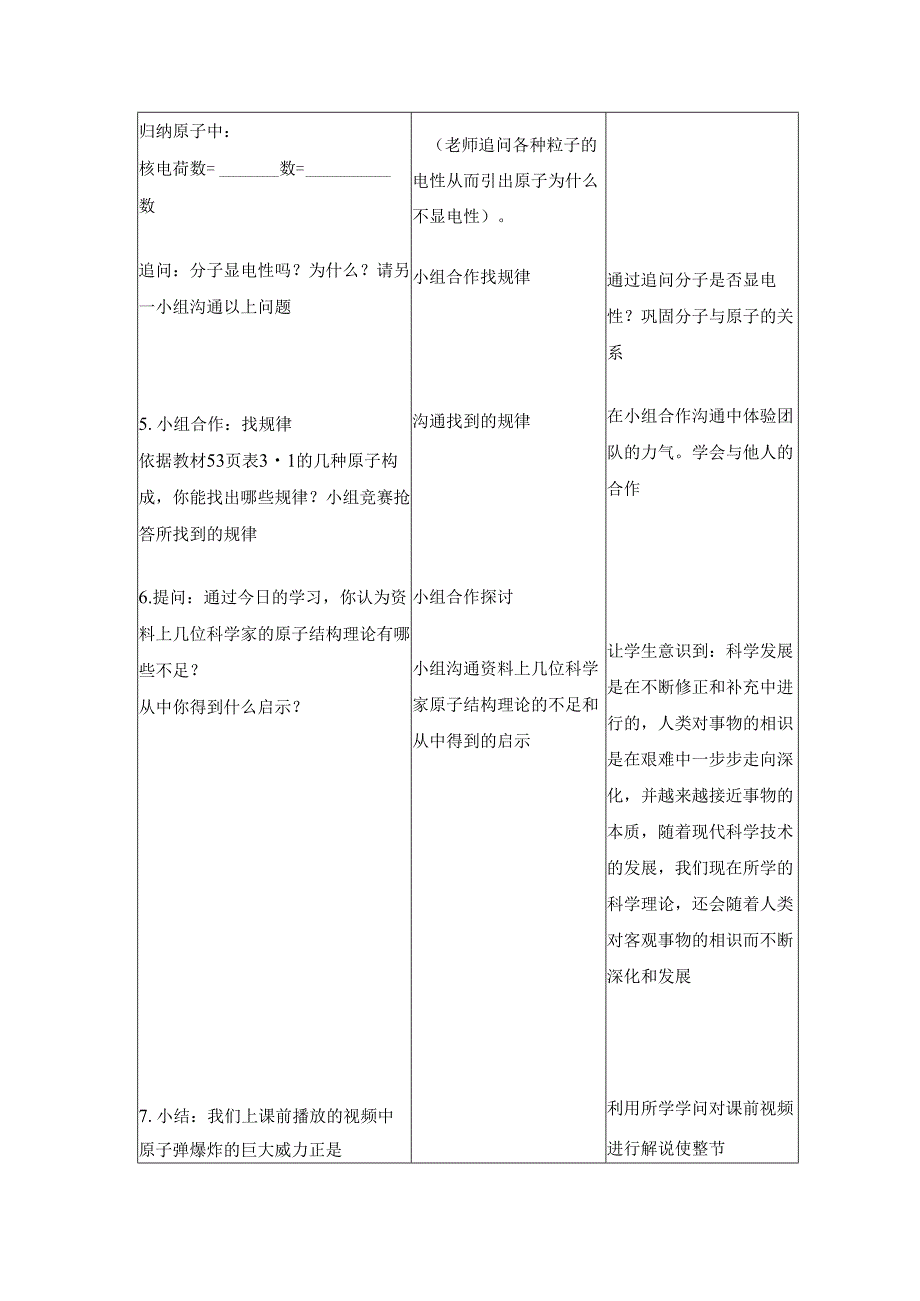 3.2《原子的构成》第一课时 教案.docx_第3页