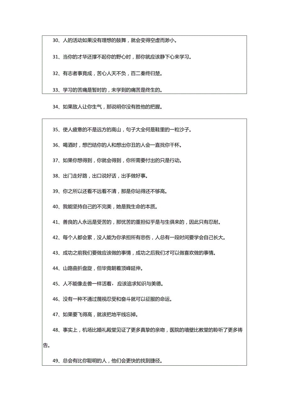 2024年励志的句子经典语句优美.docx_第3页