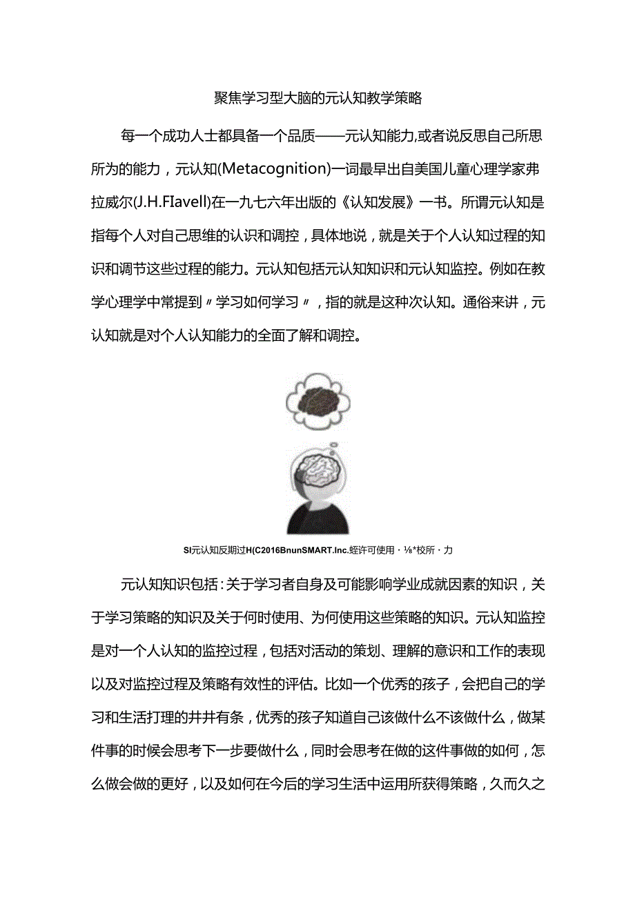 聚焦学习型大脑的元认知教学策略.docx_第1页