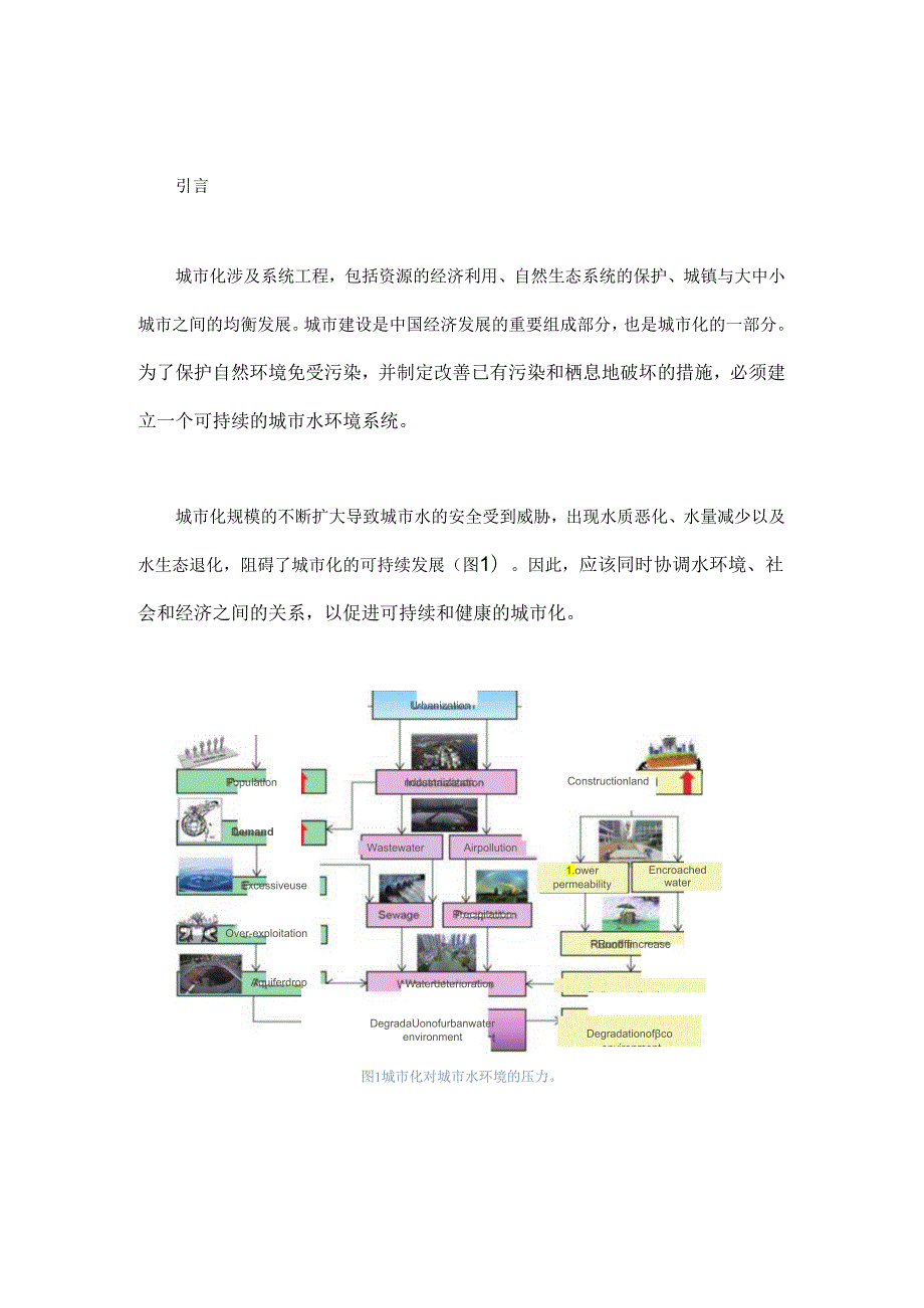 中国城市化进程中的可持续城市水环境系统方案 - 副本.docx_第1页