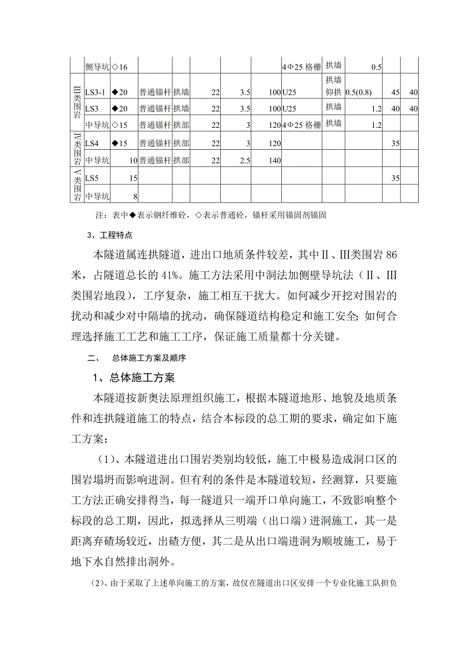 层溪Ⅰ号隧道主要工程项目施工方案施工方法.doc_第3页