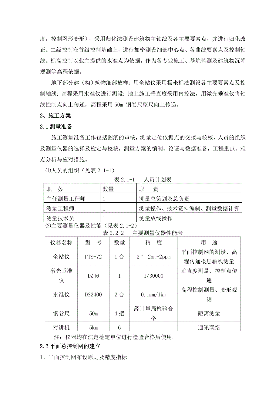 广场测量施工方案.doc_第3页