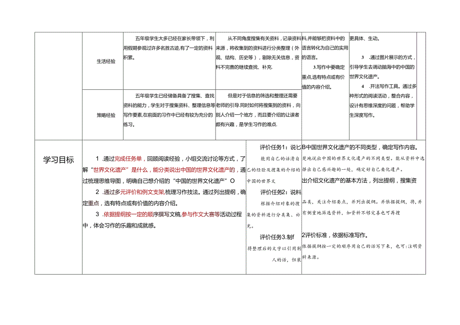 6.习作指导课：《中国的世界文化遗产》教学设计.docx_第3页