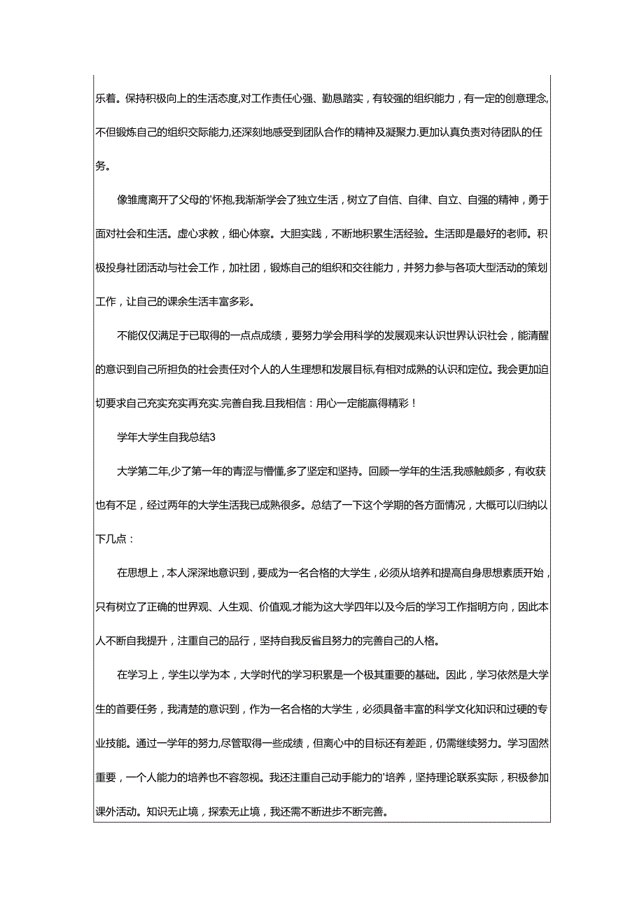 2024年学年大学生自我总结.docx_第3页