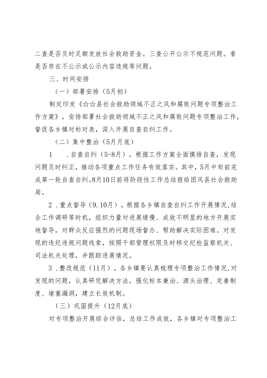 2024年开展群众身边不正之风和腐败问题集中整治专项方案.docx_第3页