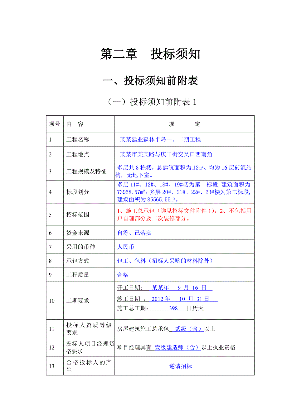 建业森林半岛二期工程施工总承包招标文件.doc_第3页