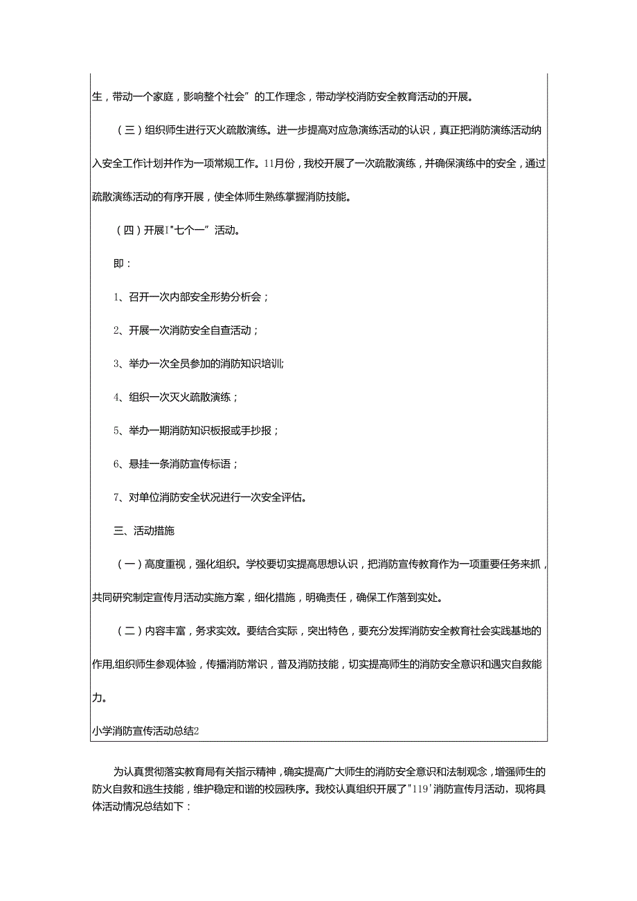 2024年小学消防宣传活动总结.docx_第2页